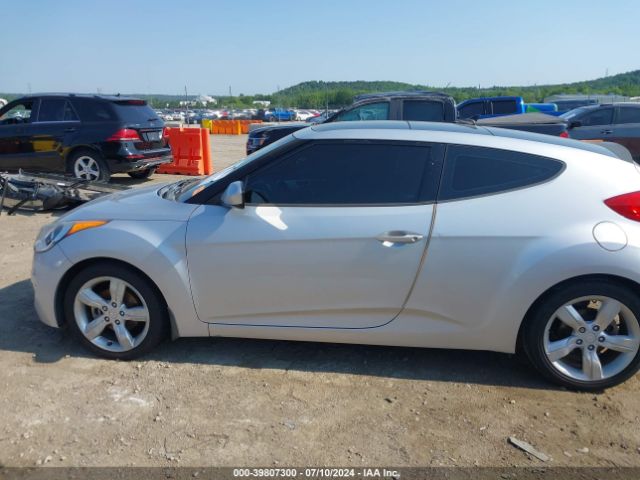 KMHTC6AD6EU214768 Hyundai Veloster Base W/black