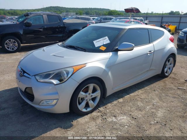 KMHTC6AD6EU214768 Hyundai Veloster Base W/black