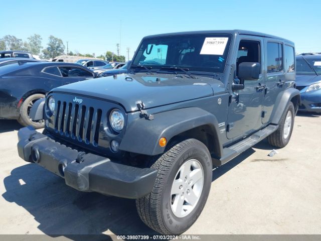1C4BJWDG7JL806210 Jeep Wrangler Jk Unlimited Sport S 4x4