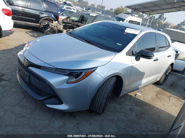 Toyota Corolla Se Nightshade Edition 2021 JTND4MBE1M3106463 Image 2