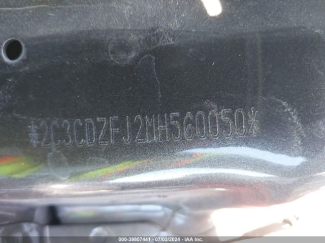 2C3CDZFJ2MH560050 Dodge Challenger R/t Scat Pack Widebody