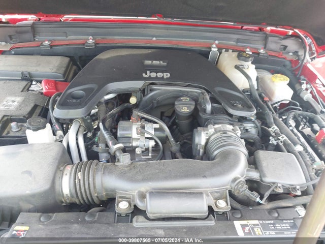 1C4HJXAG3MW538490 Jeep Wrangler Sport S 4x4