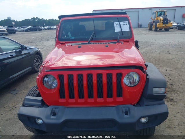 1C4HJXAG3MW538490 Jeep Wrangler Sport S 4x4