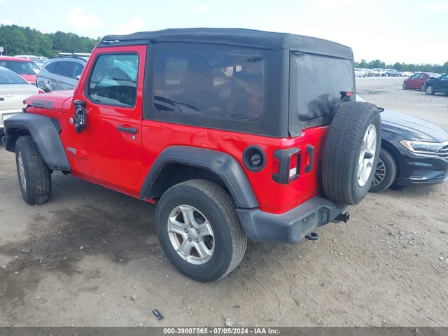 1C4HJXAG3MW538490 Jeep Wrangler Sport S 4x4