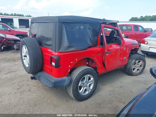 1C4HJXAG3MW538490 Jeep Wrangler Sport S 4x4