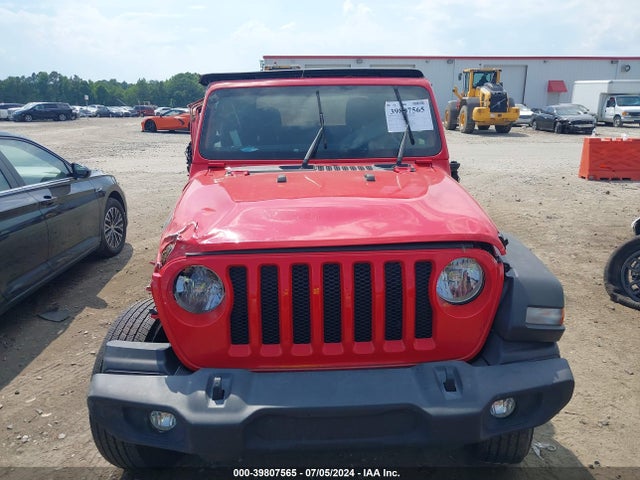1C4HJXAG3MW538490 Jeep Wrangler Sport S 4x4