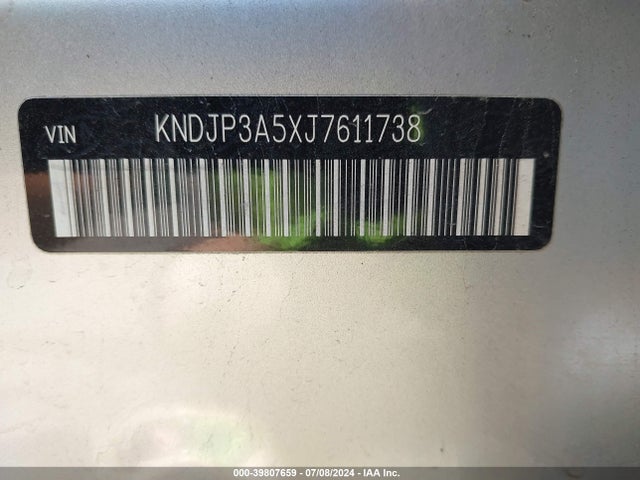 KNDJP3A5XJ7611738 KIA SOUL +