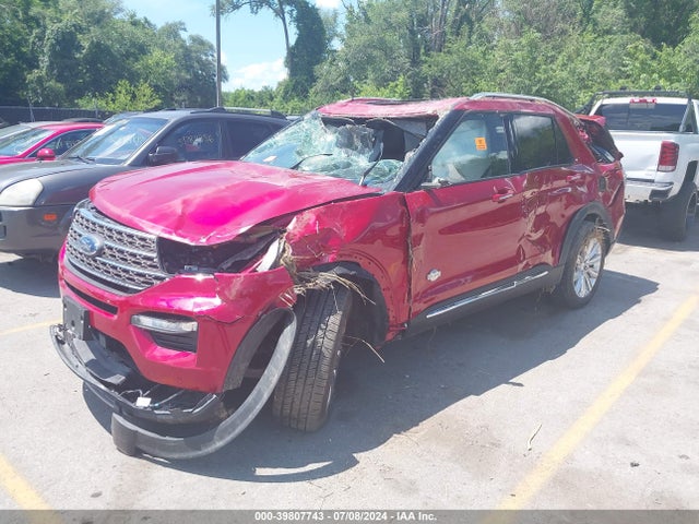 Ford Explorer King Ranch 2022 1FM5K8LCXNGA80597 Image 2