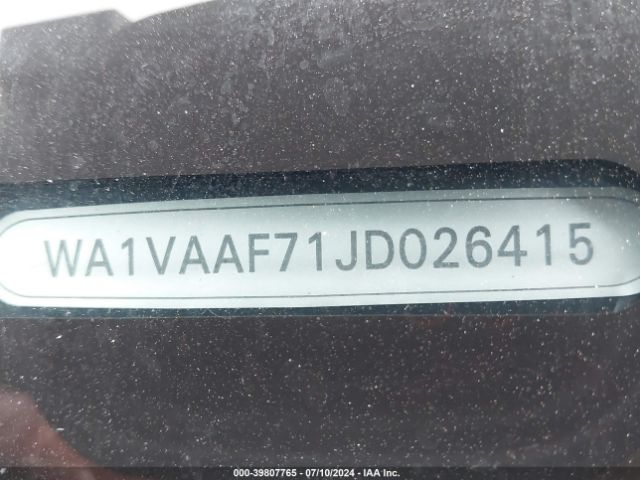 WA1VAAF71JD026415 Audi Q7 3.0t Premium