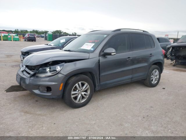 WVGAV7AXXGW584341 Volkswagen TIGUAN S