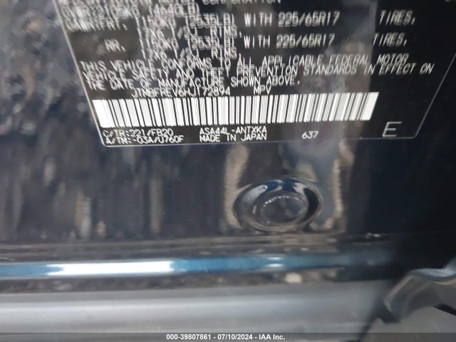 Toyota RAV4 LE 2017 JTMBFREV6HJ172894 Image 9