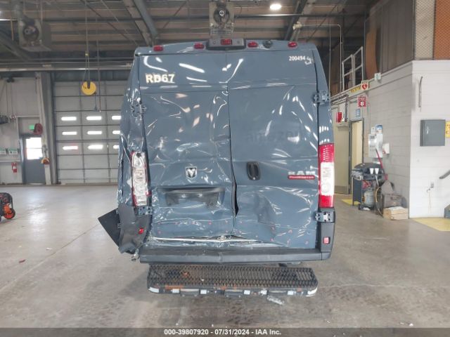 3C6MRVJG6ME535130 RAM Promaster 3500 Cargo Van High Roof 159 Wb Ext