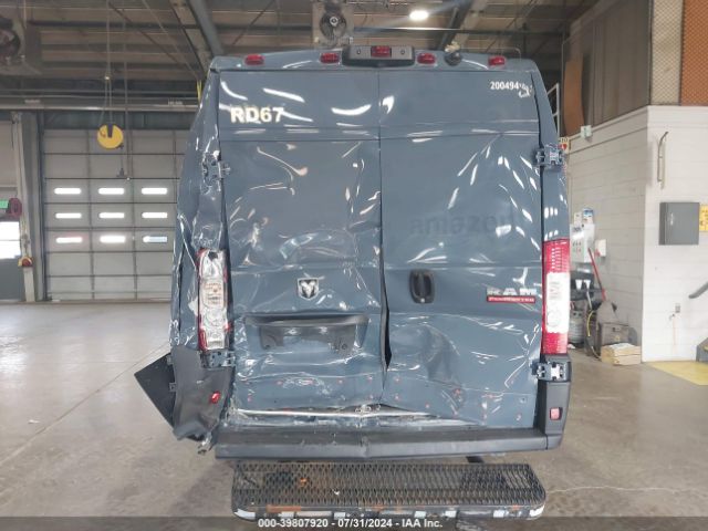3C6MRVJG6ME535130 RAM Promaster 3500 Cargo Van High Roof 159 Wb Ext