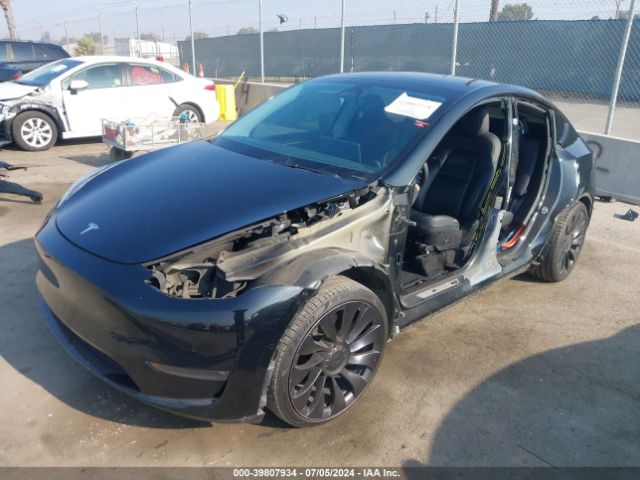 7SAYGDEF2NF521106 Tesla Model Y Performance Dual Motor All-wheel Drive