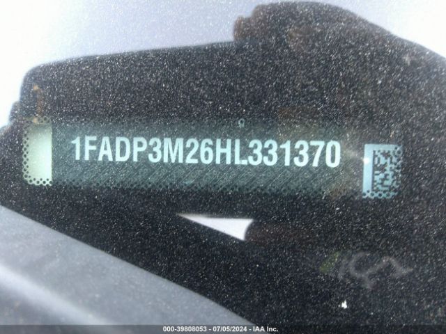 1FADP3M26HL331370 Ford FOCUS SEL