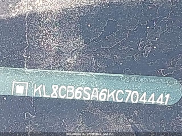 KL8CB6SA6KC704441 Chevrolet Spark Ls Cvt