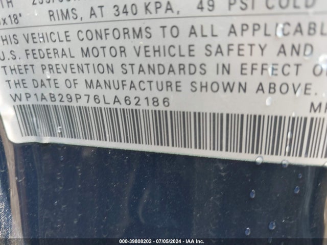 2006 PORSCHE CAYENNE WP1AB29P76LA62186 Photo 8