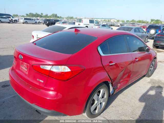 KNAFX4A84F5349804 KIA FORTE EX