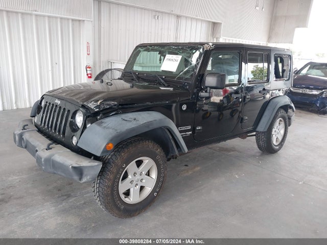 1C4HJWDG2JL927978 Jeep Wrangler Jk Unlimited Sport S 4x4