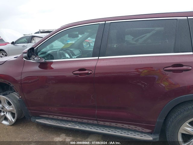 5TDYKRFHXFS108713 Toyota Highlander Limited V6