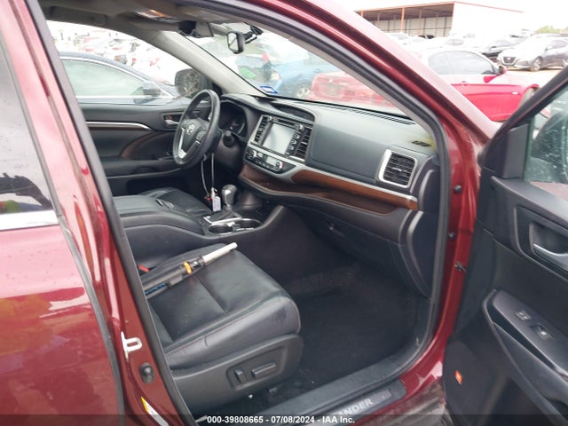 5TDYKRFHXFS108713 Toyota Highlander Limited V6