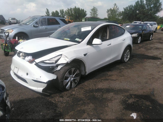 2022 TESLA MODEL Y 7SAYGAEE0NF315403 Photo 1