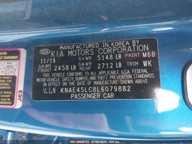 KNAE45LC8L6079882 KIA Stinger Gt1