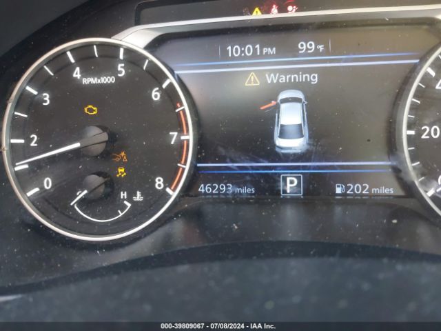 1N4BL4DW9NN345159 Nissan Altima Sv Intelligent Awd
