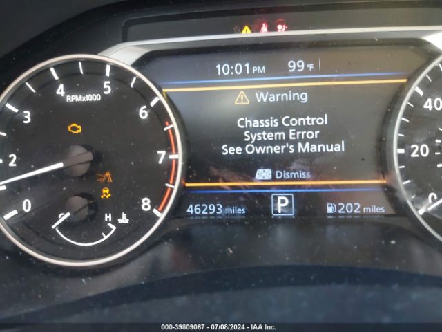 1N4BL4DW9NN345159 Nissan Altima Sv Intelligent Awd