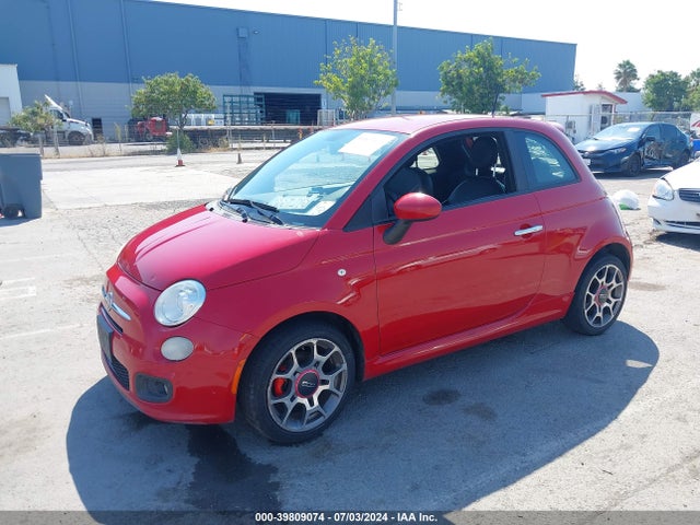 2012 FIAT 500 3C3CFFBR1CT182829 Photo 1