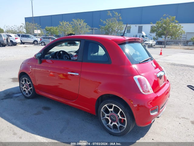2012 FIAT 500 3C3CFFBR1CT182829 Photo 2