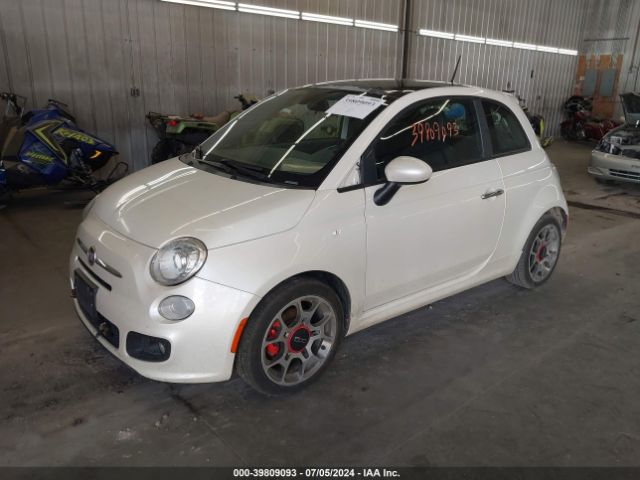 2012 FIAT 500 3C3CFFBR9CT365282 Photo 1
