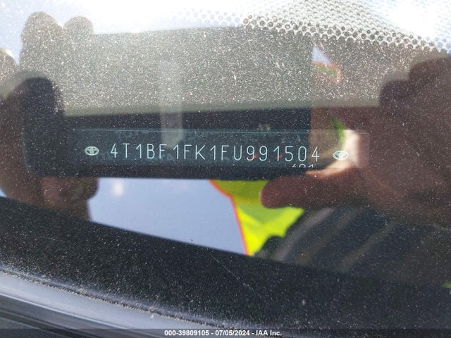Toyota CAMRY SE 2015 4T1BF1FK1FU991504 Image 9