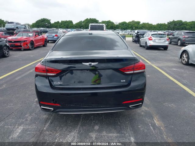 KMHGN4JEXJU216476 Genesis G80 3.8