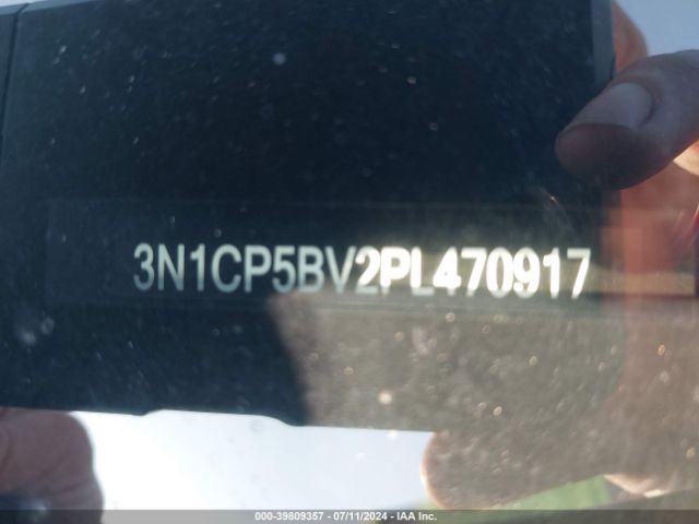 3N1CP5BV2PL470917 Nissan Kicks S Xtronic Cvt