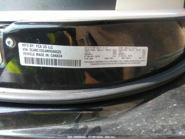2C4RC1DG4MR566525 Chrysler Voyager Lxi