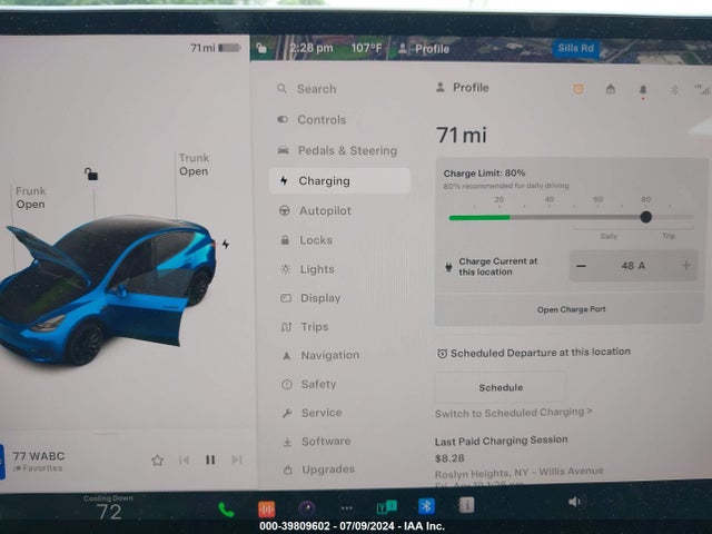 7SAYGDEF6PF834257 Tesla Model Y Awd/performance Dual Motor All-wheel Drive