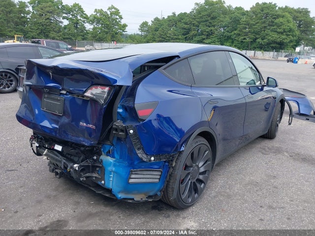 7SAYGDEF6PF834257 Tesla Model Y Awd/performance Dual Motor All-wheel Drive