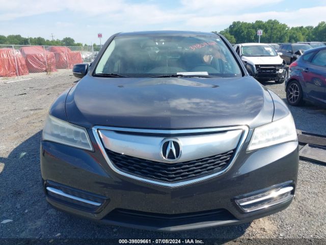 5FRYD4H45GB051901 Acura Mdx Technology   Acurawatch Plus Packages/technology Package