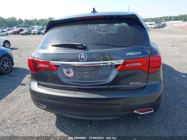 5FRYD4H45GB051901 Acura Mdx Technology   Acurawatch Plus Packages/technology Package