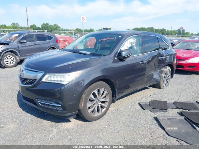 5FRYD4H45GB051901 Acura Mdx Technology   Acurawatch Plus Packages/technology Package