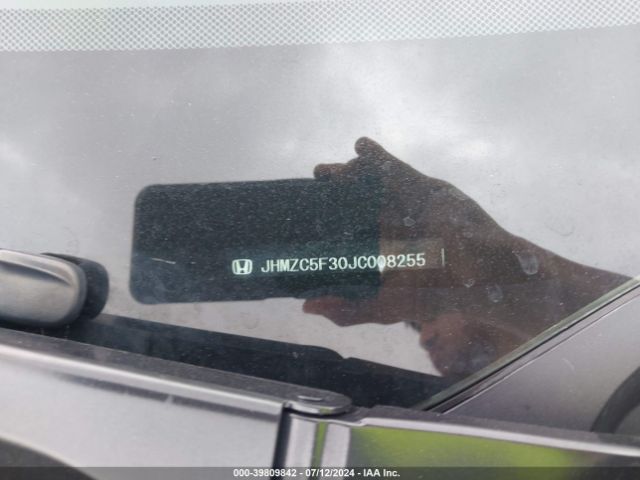 JHMZC5F30JC008255 Honda Clarity Plug-in Hybrid Touring