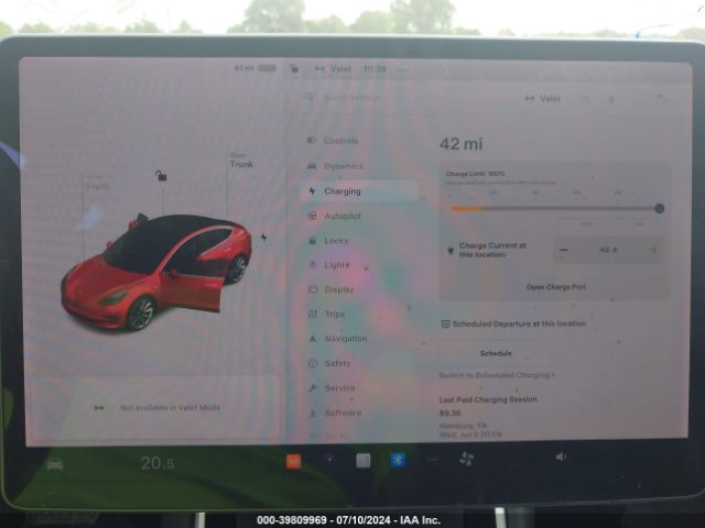 5YJ3E1EA1JF136453 Tesla Model 3 Long Range/mid Range