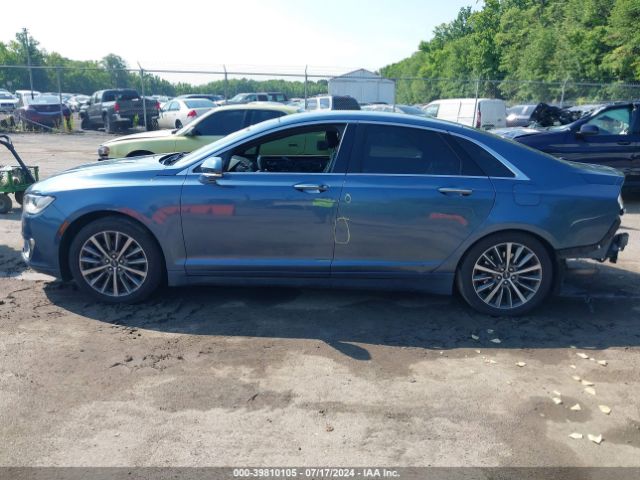 3LN6L5B94KR623341 Lincoln Mkz Standard