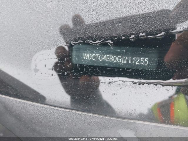 WDCTG4EB0GJ211255 Mercedes-Benz GLA 250