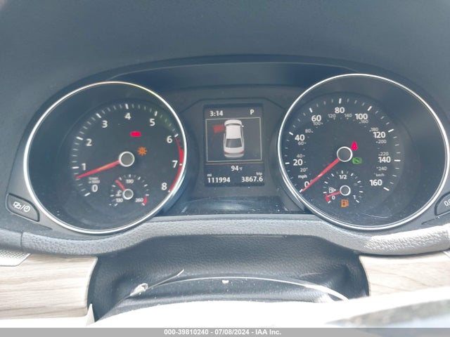 1VWGT7A3XHC012199 Volkswagen Passat 1.8t Se