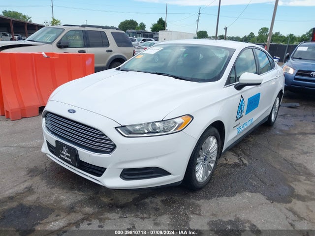 Ford Fusion Hybrid S 2014 3FA6P0UU4ER368794 Image 2