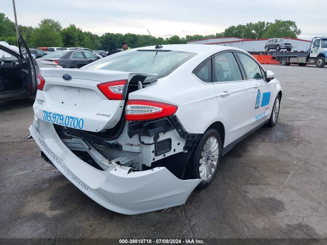 Ford Fusion Hybrid S 2014 3FA6P0UU4ER368794 Image 4
