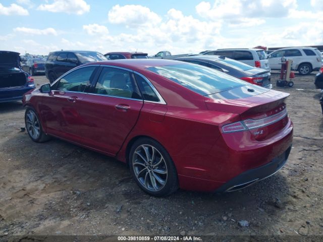 3LN6L5C93KR628237 Lincoln Mkz Reserve I