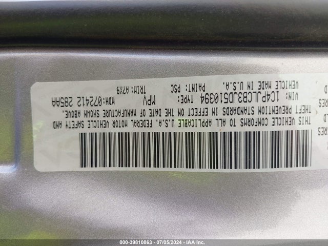 1C4PJLCB3JD510394 Jeep Cherokee Latitude Fwd